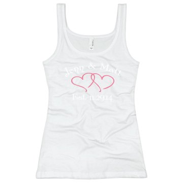 Love Cami Junior Fit Bella Sheer Jersey Longer Length Tank Top