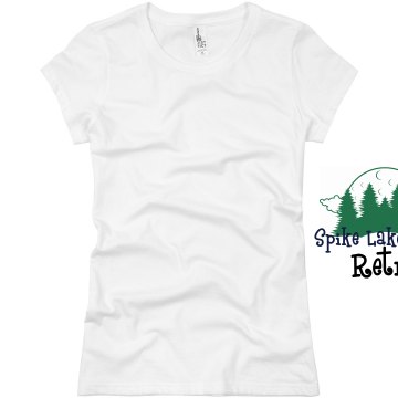 Spike Lake Retreat Junior Fit Basic Bella Favorite Tee