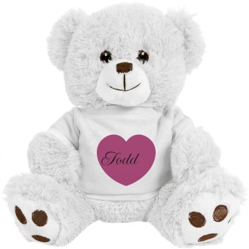 Todd's Teddy Bear Medium Plush Teddy Bear