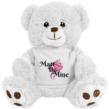 Be Mine Bear Medium Plush Teddy Bear