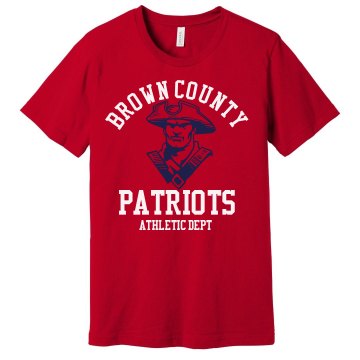 Patriots Athletic Dept Unisex Gildan SoftStyle Tee