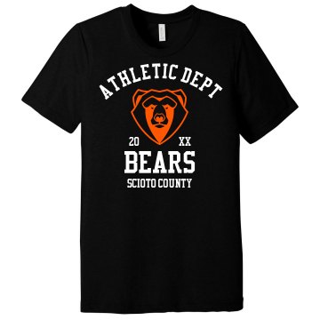 Bears Sports Department Unisex Gildan SoftStyle Tee