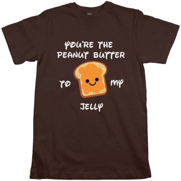 The Peanut Butter Unisex Canvas V-Neck Jersey Tee