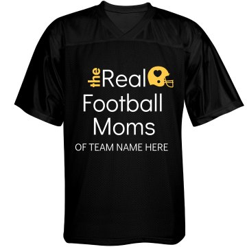 The Real Football Moms Unisex Augusta Replica Football Jersey