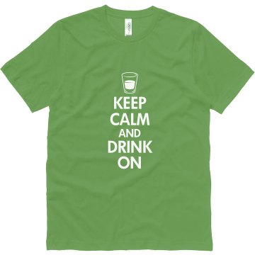 Drink On Tee Unisex Canvas Jersey Tee