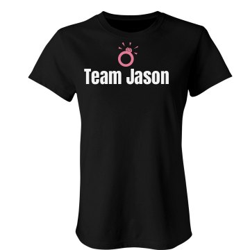 Team Jason Junior Fit Bella Sheer Longer Length Rib Tee