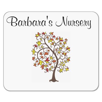 Barbara's Nursery Mousepad