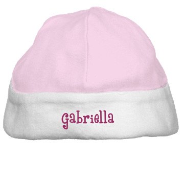 Baby Gabriella Infant Bella Baby 1x1 Rib Reversible Beanie