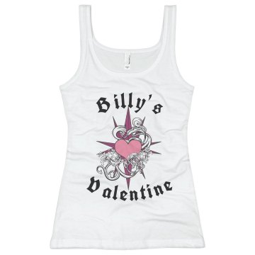 Billy's Valentine Bella Junior Fit Contrast Satin Trim Cami