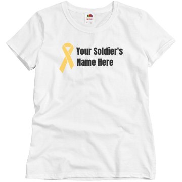 Remember Your Soldier Misses Relaxed Fit Basic Gildan Ultra Cotton Tee