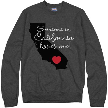 Someone In Cali... Unisex Hanes Ultimate Cotton Heavyweight Hoodie