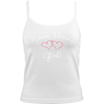 Tom's Girl Junior Fit Bella Sheer Longer Length Rib Strap Tank Top