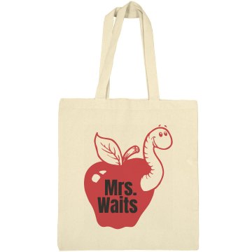 The Perfect Teacher Tote Liberty Bags Canvas Bargain Tote Bag