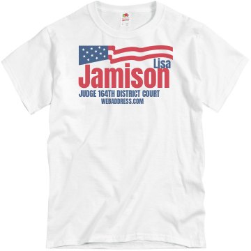District Court Election Unisex Basic Gildan Heavy Cotton Crew Neck Tee