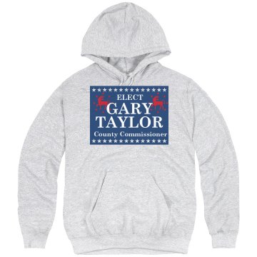 Elect County Commissioner Unisex Hanes Ultimate Cotton Heavyweight Hoodie