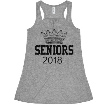 Seniors '13 Distressed Junior Fit Bella Sheer Longer Length Rib Tee