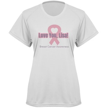 Breast Cancer Support Tee Paragon Women's Performance Tee