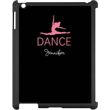 Custom Dance iPad Case Black iPad Snap-on Case