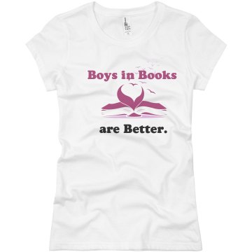 Boys in Books Junior Fit Junior Fit Basic Bella Favorite Tee