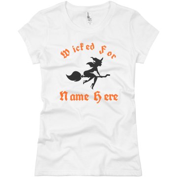 Tom's Wicked Witch Junior Fit Basic Bella Favorite Tee