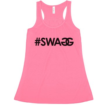 Swag Misses American Apparel Neon Oversized Crop Tank
