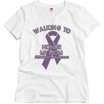 Alzheimer's Cure Walk Misses Relaxed Fit Basic Gildan Ultra Cotton Tee