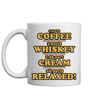 Irish Coffee Is Delish 11oz Ceramic Coffee Mug