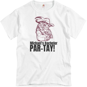 Bachelor Party Pimpin Unisex Basic Gildan Heavy Cotton Crew Neck Tee