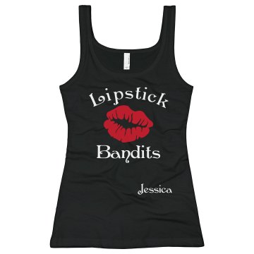Lipstick Bandits Junior Fit Bella Sheer Longer Length Rib Tank Top