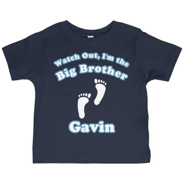 Baby's Big Brother  Toddler Gildan Ultra Cotton Crew Neck Tee