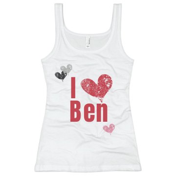 I love You Cami Bella Junior Fit Bra Cami