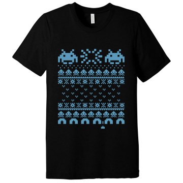 Invaders Sweater Unisex Canvas Triblend Tee