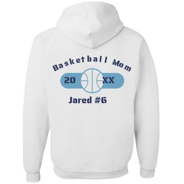 Basketball Mom Hoodie Unisex Gildan Heavy Blend Hoodie