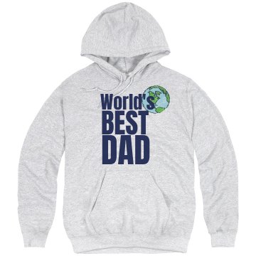 World's Best Dad Unisex Hanes Ultimate Cotton Heavyweight Hoodie