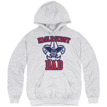Eagle Scout Dad Unisex Hanes Ultimate Cotton Heavyweight Hoodie