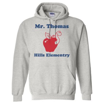 Teacher Hoodie Unisex Hanes Ultimate Cotton Heavyweight Hoodie