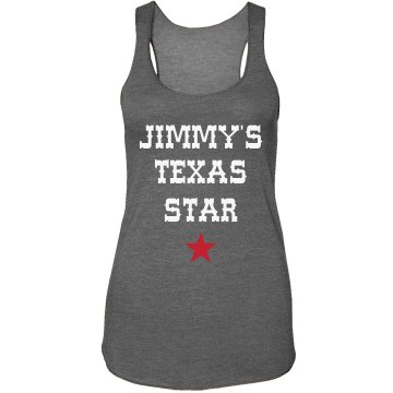 Texas Star Junior Fit Bella Sheer Longer Length Rib Strap Tank Top