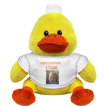 Happy 1st Birthday! Plush Duckie