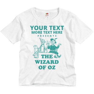 Camp Wizard of Oz Youth Basic Gildan Ultra Cotton Crew Neck Tee