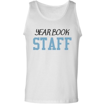 Yearbook Staff Unisex Gildan Ultra Cotton Tank Top