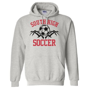 Soccer Hoodie Unisex Gildan Heavy Blend Hoodie