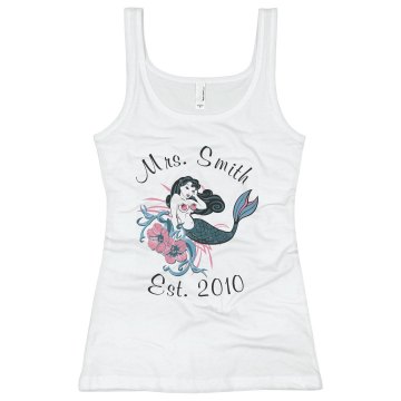 Mrs. Smith Junior Fit Basic Bella 2x1 Rib Tank Top