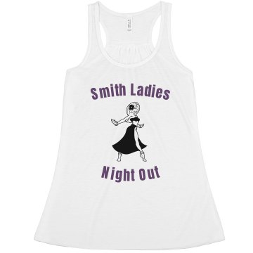 Smith Ladies Night Out  Misses Relaxed Fit Basic Anvil Heavyweight Tank Top