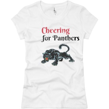 Panthers Since 88 Junior Fit Basic Bella Favorite Tee