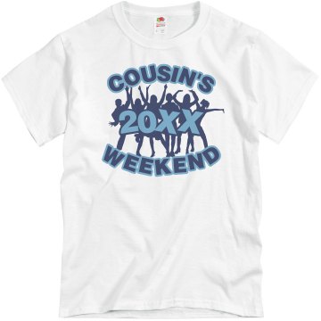 Cousin's Weekend Unisex Basic Gildan Heavy Cotton Crew Neck Tee