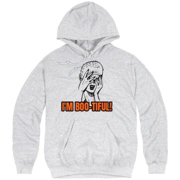 I'm Boo-tiful Halloween Unisex Hanes Ultimate Cotton Heavyweight Hoodie