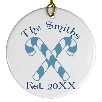 The Smith Family Ornament Plastic Ball Ornament