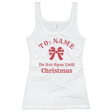 Christmas Present Bella Junior Fit Camisole