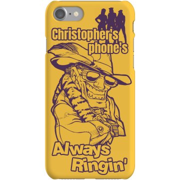 Pimp Chris iPhone Cover Plastic iPhone 5 Case Black