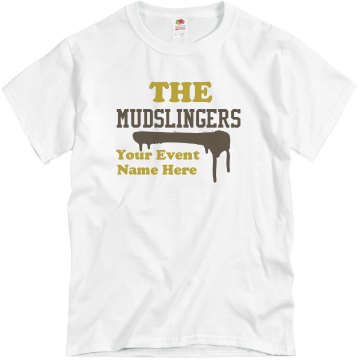 The Mudslingers Unisex Basic Gildan Heavy Cotton Crew Neck Tee